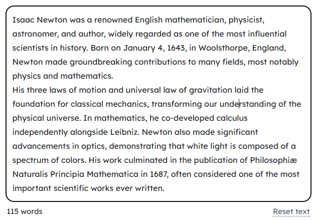 Paste Your AI-Generated Text